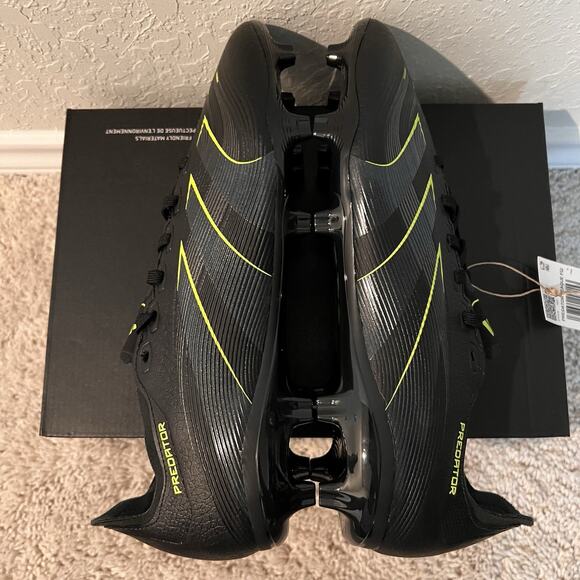 Adidas Predator League FT FG/MG Soccer Cleats Men Size 9.5 Black JI1118 NWT main image 6